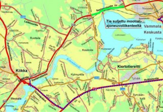Sastamalassa maantie 249 katkaistaan moottoriajoneuvoliikenteeltä tiistaina 26.3. alkaen välillä Vammalan asema–Kiikka Vaunusillan kohdalla tehtävien silta- ja tietöiden vuoksi.