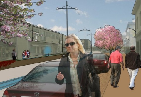 Veden välke Yksityiskohta Airix Ympäristön konseptitarjouksesta Veden välke.
