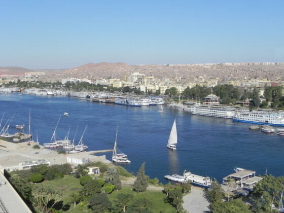 egypti, näkymä mövenpick-hotellista