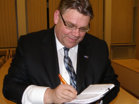 Timo Soini Sastamalassa
