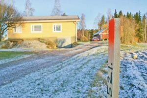 Punkalaitumen viemärilinja Huittisissa