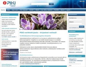 PIKI-verkkokirjaston etusivu