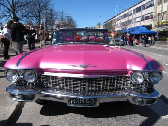 vappuparaati, Cadillac 1960 Minna Vuorisalo