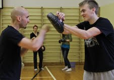 iskujen harjoittelua