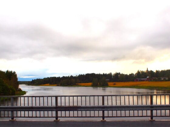 Kokemäenjokea Keikyän sillalta
