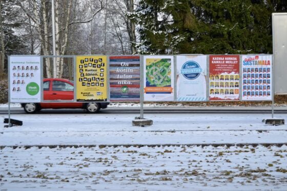 vaalimainokset