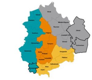 Pirkanmaan sote-alueet
