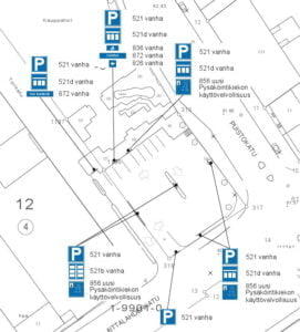 Torikadun pysäköintialue