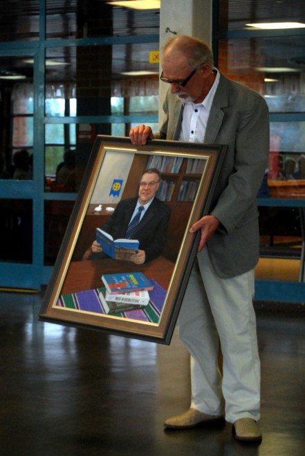 Kaupunginjohtaja Paavo Sallin muotokuva