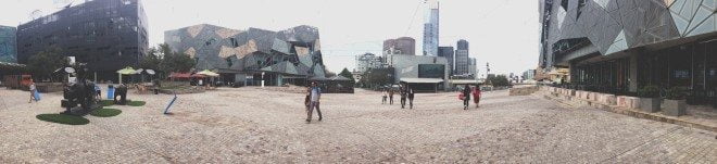 Federation Square.