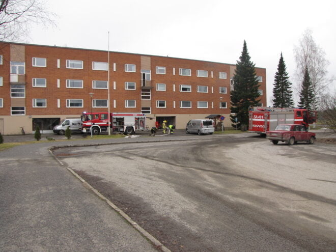 Pannulle kärynnyt ruoka aiheutti palohälytyksen Huittisten Karhulantielle tiistaina aamupäivällä.