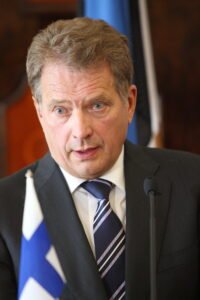 Tasavallan presidentti Sauli Niinistö