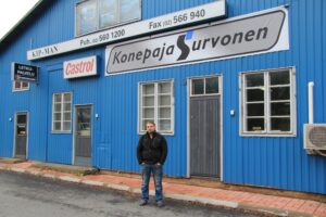 Konepaja Survonen Oy:n toimitusjohtaja Janne Survonen valittiin Huittisten vuoden yrittäjäksi.
