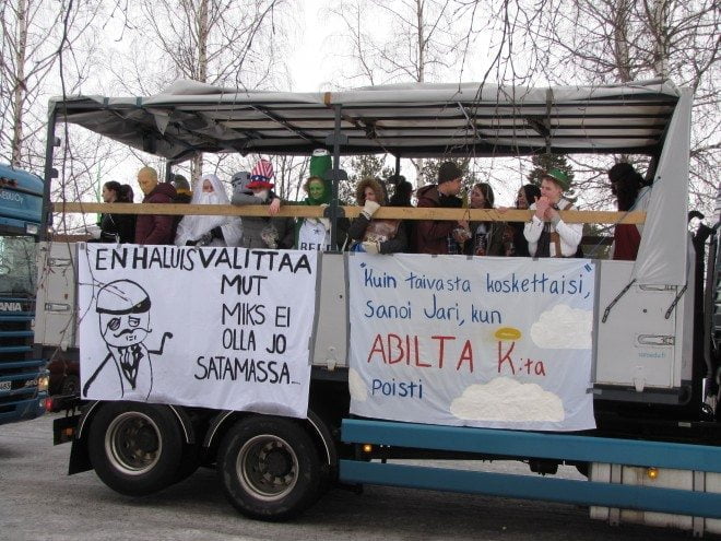 Lauttakylän lukion abit 2015.