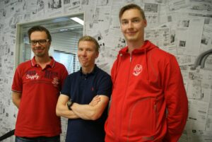 Tom Kaijasilta, Teemu Tolonen ja Janne Kangaskokko