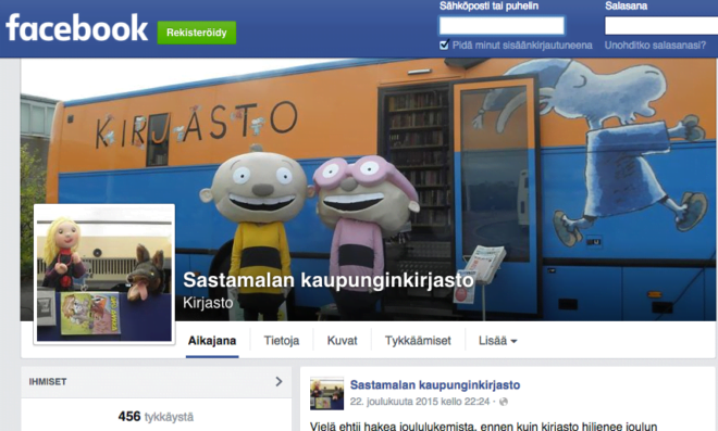 Sastamalan kaupungilla on jo nyt prosesseja, jotka tekevät sisältöjä Facebookiin. Esimerkkeinä Kurkikangas mainitsee nuorisotoimen ja kirjastopalvelut. "Facebookia hyödynnetään jatkossa vielä enemmän. Houkuttelemme kaupungin omille sisällöille lisää seuraajia myös mainonnan avulla."
