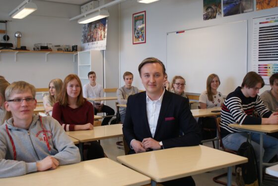 Ilmari Nurminen Vammalan lukiolla