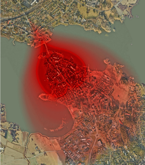 Sydän sykkii keskustasta vetovoimaa koko paikkakunnalle. Kuva: Sastamalan kaupunki.
