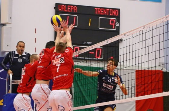 Cev Cup, Valepa-trentino volley, 2.2.2017, kuva Hannu Moilanen
