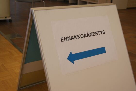 Vaali, ennakkoäänestys