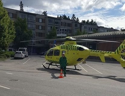FinnHEMS-kopteri, Lukijan kuva