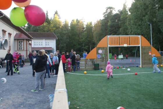 Tyrväänkylän koulun monitoimiareena
