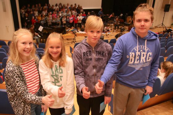 Huittisten konsertti, nuoret