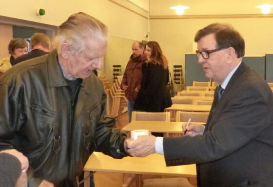 Esko Ala-Erkkilä ja Paavo Väyrynen