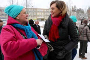 Satu Reunanen ja Tuula Haatainen