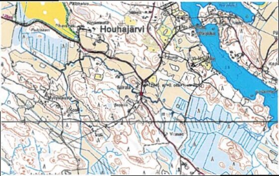 Houhajärvi, työmaa