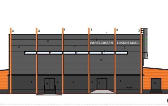 Vareliuksen liikuntahallin ulkoasu 1(kopio)