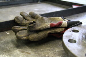 Työ, käsineet, hanskat
