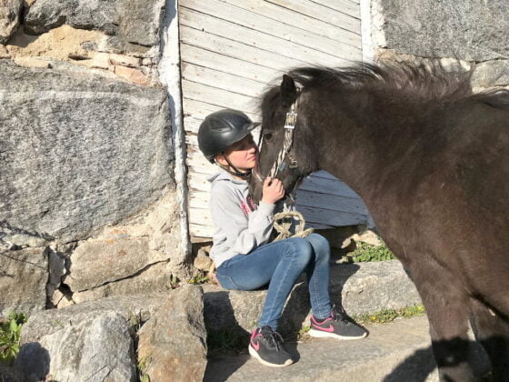 Patricia ja poni2