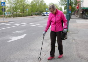 Puistokatu puhtaaksi Maria
