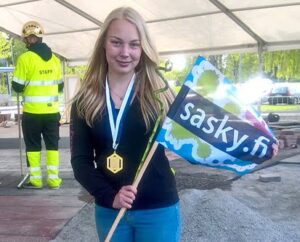 Taitaja2019 Wilhelmiina mitali