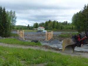 alikulku, Tiisala, rakennustyömaa