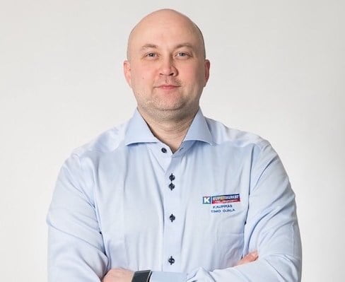 Lautturi kauppias Timo Ojala nosto
