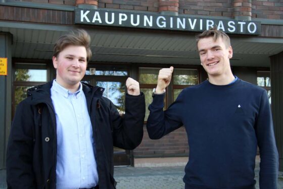 Huittisten nuorisovaltuusto Robert Silenko Arttu Kannisto