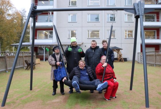 Toimarin asiakkaita toimintakeskus