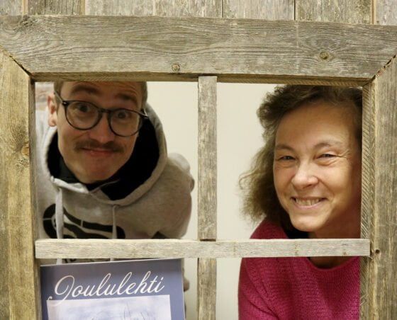Joululehti, Kalle Virta ja Irmeli Knuutti