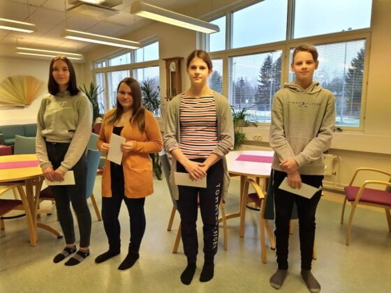 Matematiikkakilpailu, Alueviesti