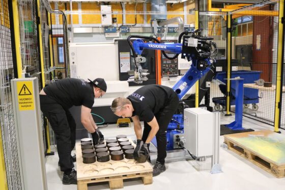 sasky, vammalan ammattikoulu, robottisolu