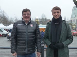 kansanedustajat Arto Satonen ja Ilmari Nurminen