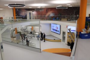 Vareliuksen koulu, aula