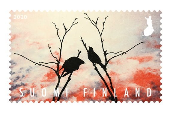 Janne Laine, postimerkki, linnut