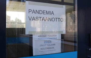 pandemiavastaanotto ovi