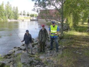 Kalastajat Hartolankoski Esko Piranen