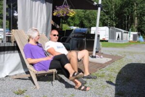 Karavaanarit Tervakallion leirintaalue Terhi Pajunen Jaakko Virtanen