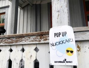 Pop up nuokkari Kiikan Kannarilla