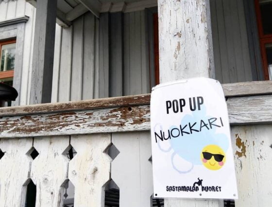 Pop up nuokkari Kiikan Kannarilla